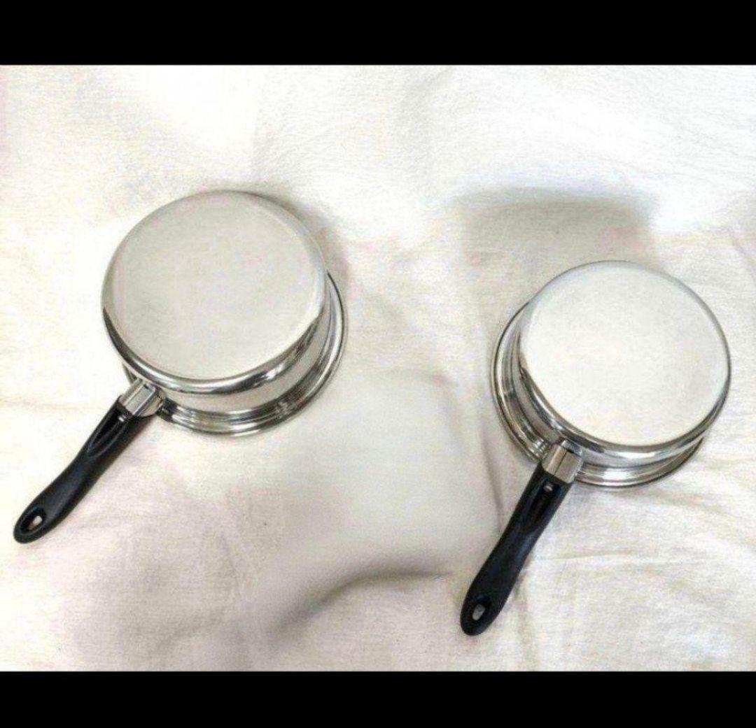 専用2024年製アムウェイ大ソースパン 中ソースパン インダクションレンジ対応↓