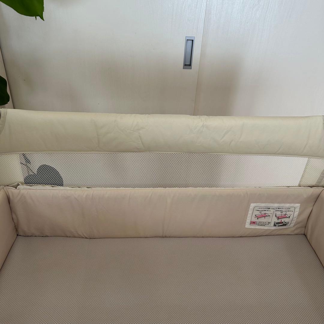 【完品・美品】Aprica ココネル エアー ベビーベッド 折りたたみ