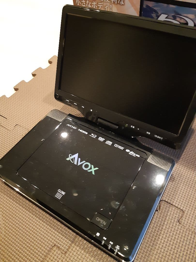 AVOX ブルーレイ DVD プレーヤー APBD-1080HK リモコン欠品
