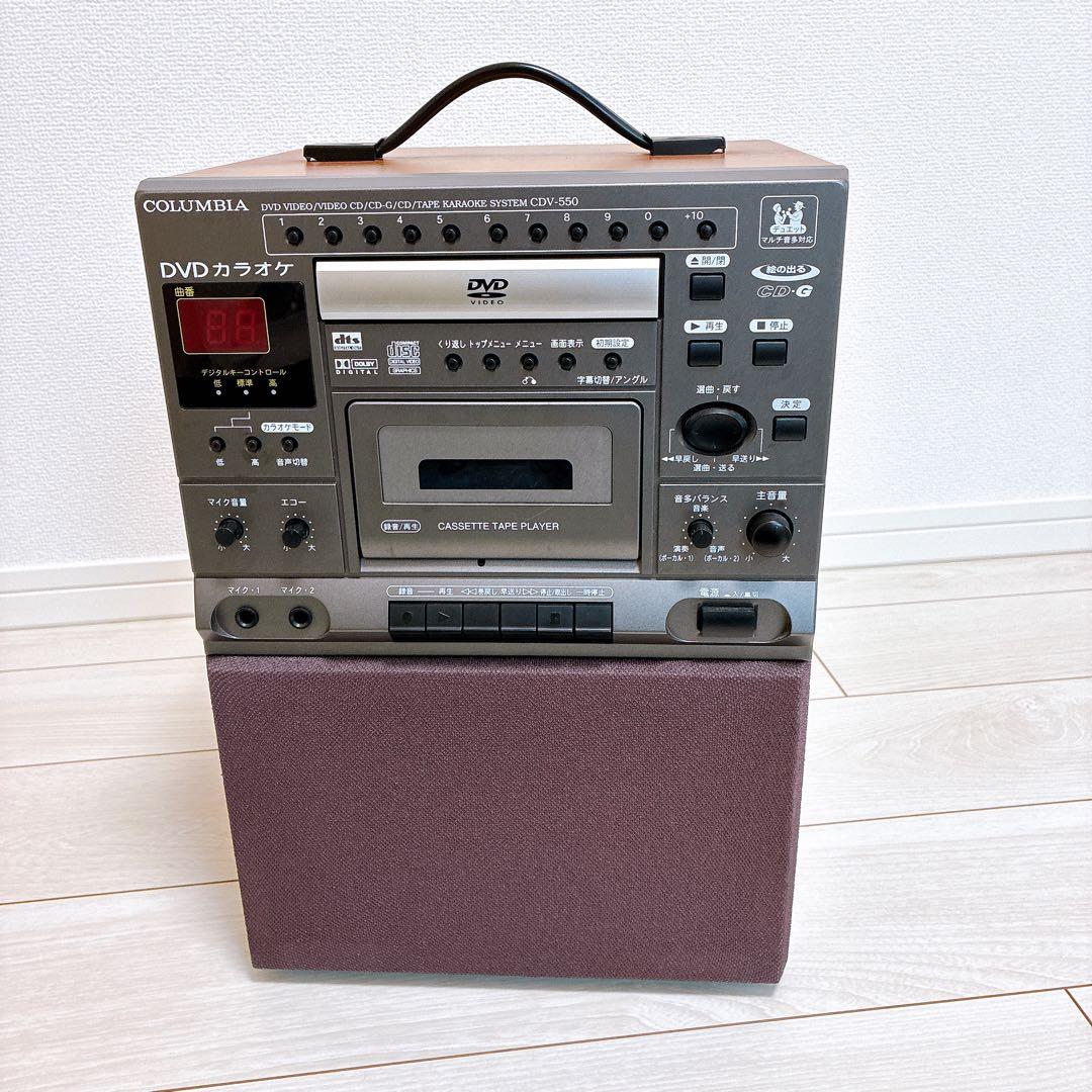 DENON デノン コロムビア DVDカラオケシステム CDV-550 ジャンク