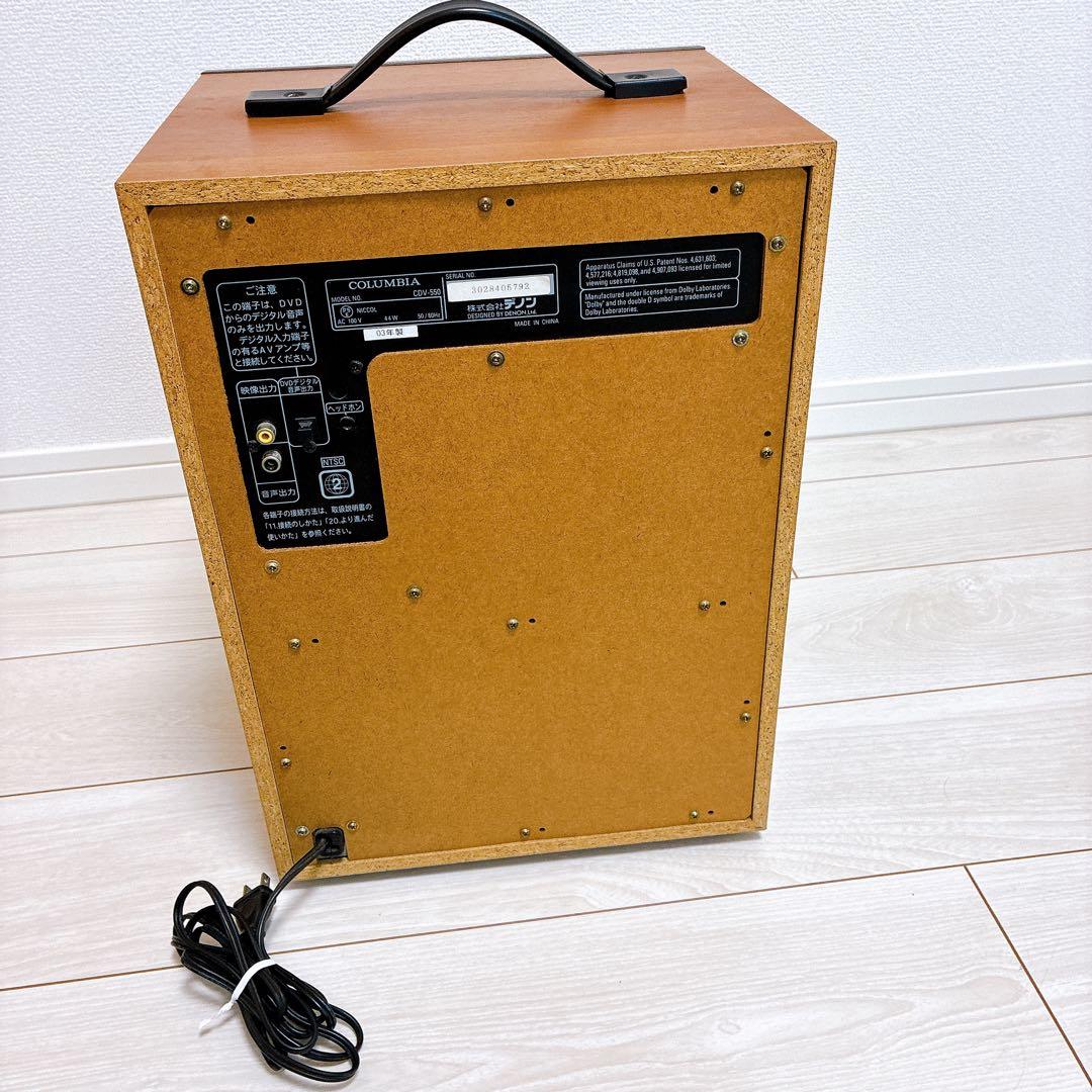 DENON デノン コロムビア DVDカラオケシステム CDV-550 ジャンク