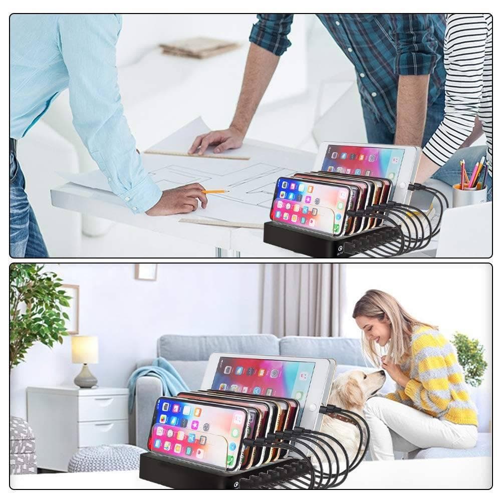 8ポートUSB急速充電ステーション