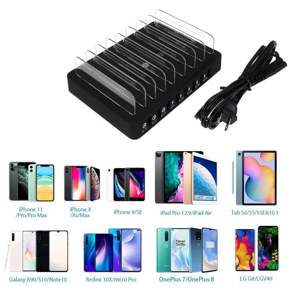 8ポートUSB急速充電ステーション