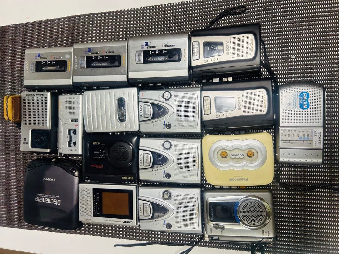 ラジオ・カセットプレーヤーセット 17個 ジャンク