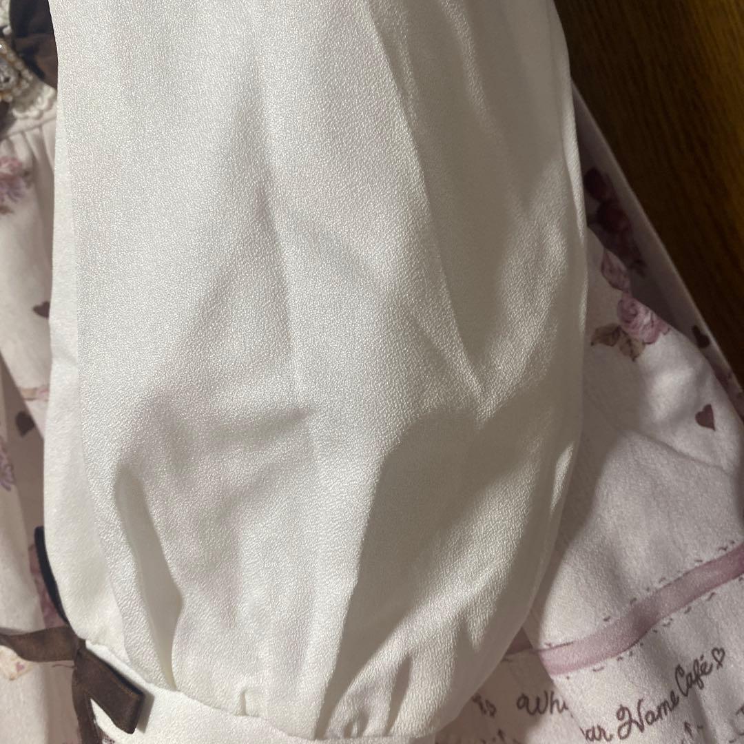 LIZLISA Whip Bear  Cafe柄ワンピース