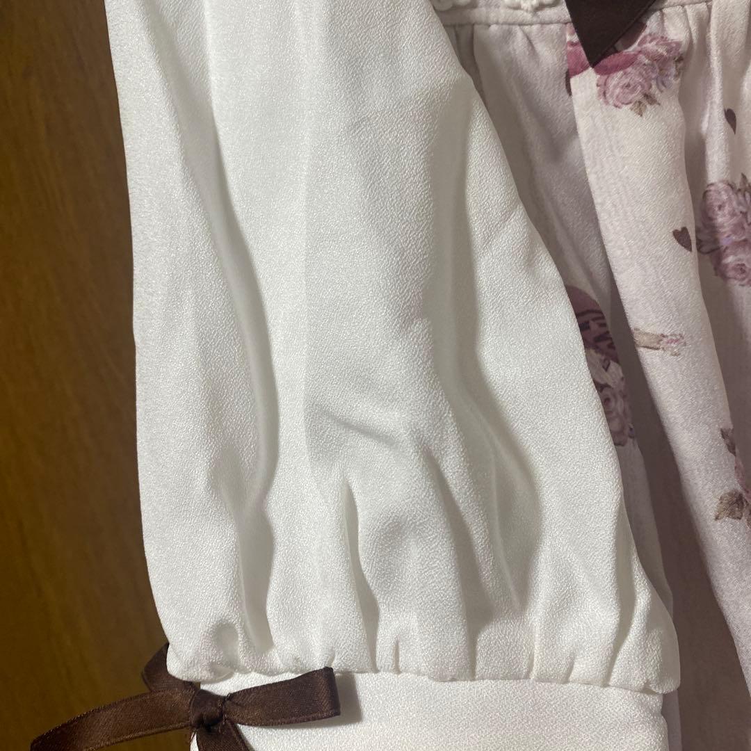 LIZLISA Whip Bear  Cafe柄ワンピース