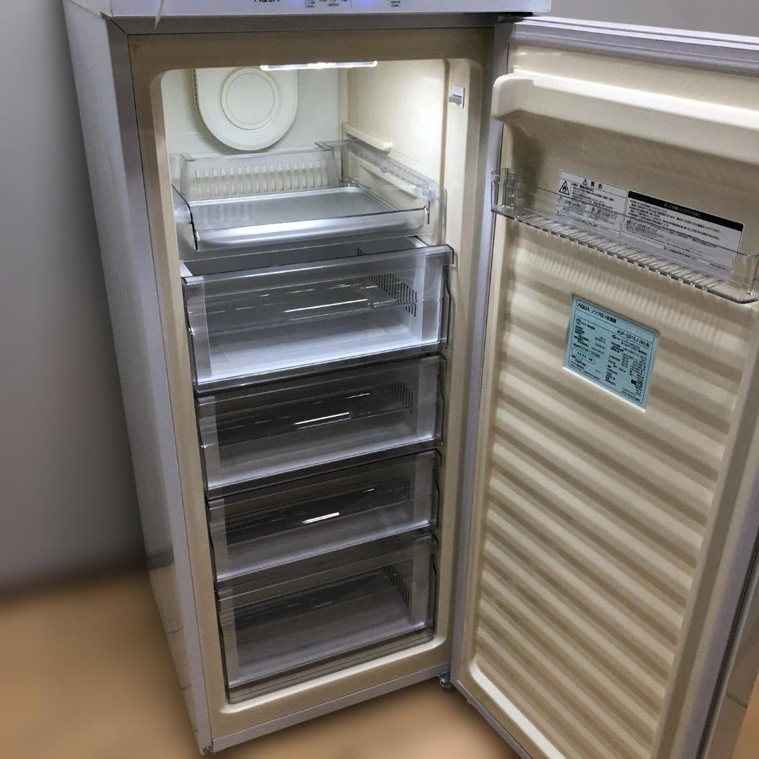 【送料無料 AQUA 冷蔵庫/冷凍庫 AQF-GS13J 2020年 88234