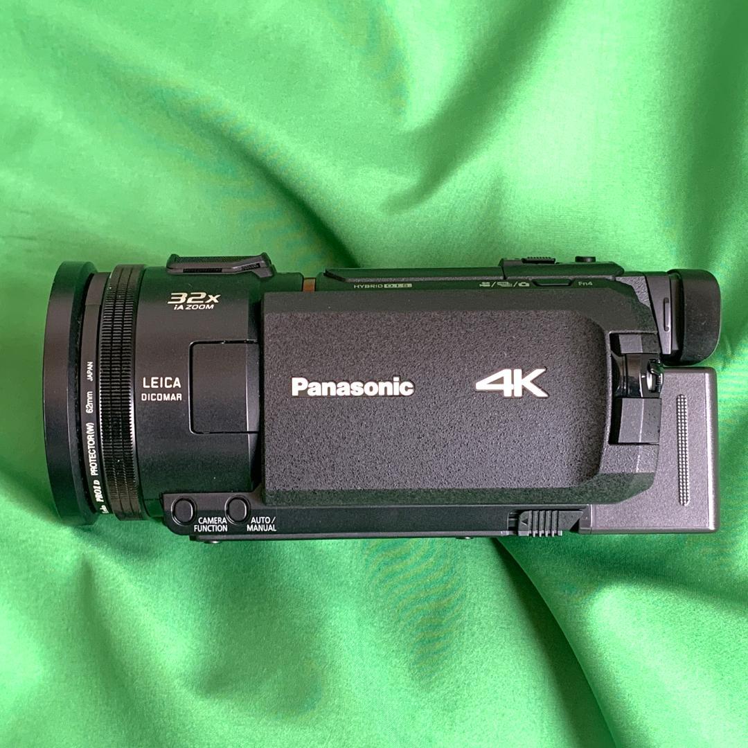 【極美品】パナソニック 4Kビデオカメラ HC-WXF1M