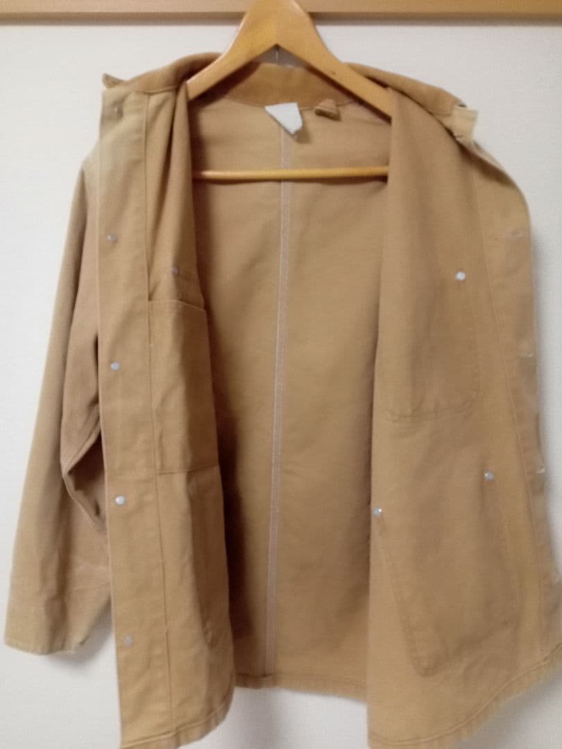 Carhartt カバーオール　カラー：ベージュ　サイズМ