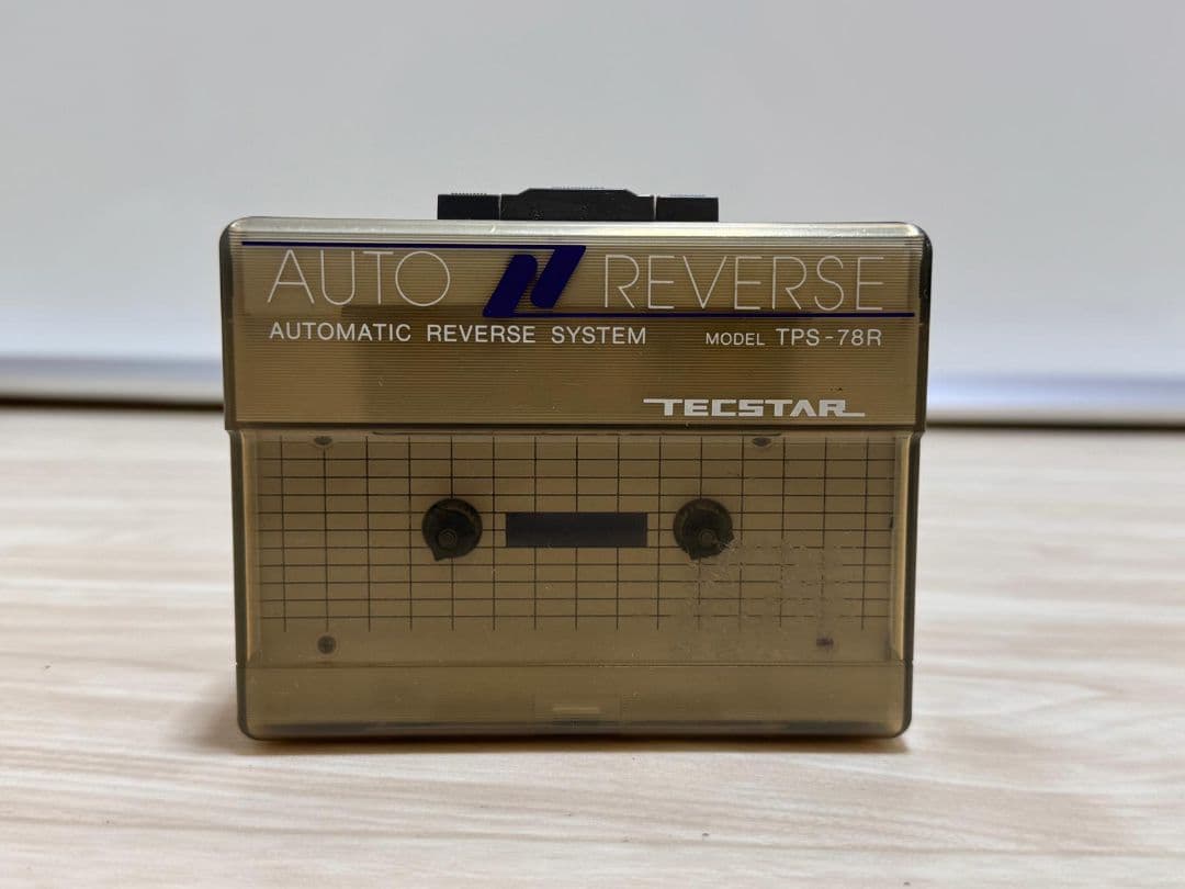 TECSTAR TPS-78R カセットプレーヤー AUTO REVERSE