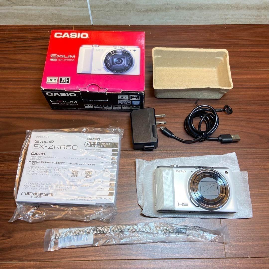 CASIO EXILIM EX-ZR850 デジカメ ほぼ新品 3436