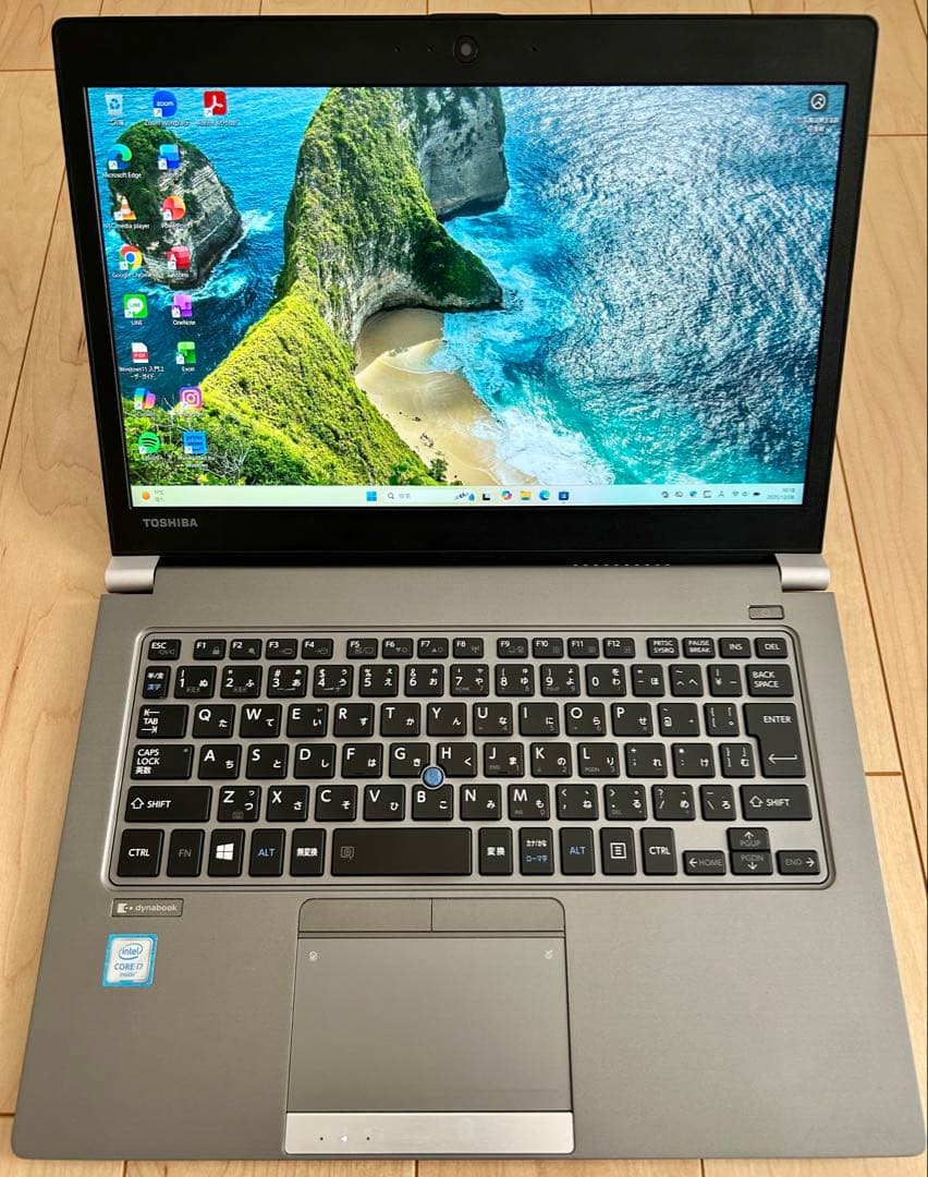 ダイナブック ノートPC Corei7 8GB SSD 256GB Office