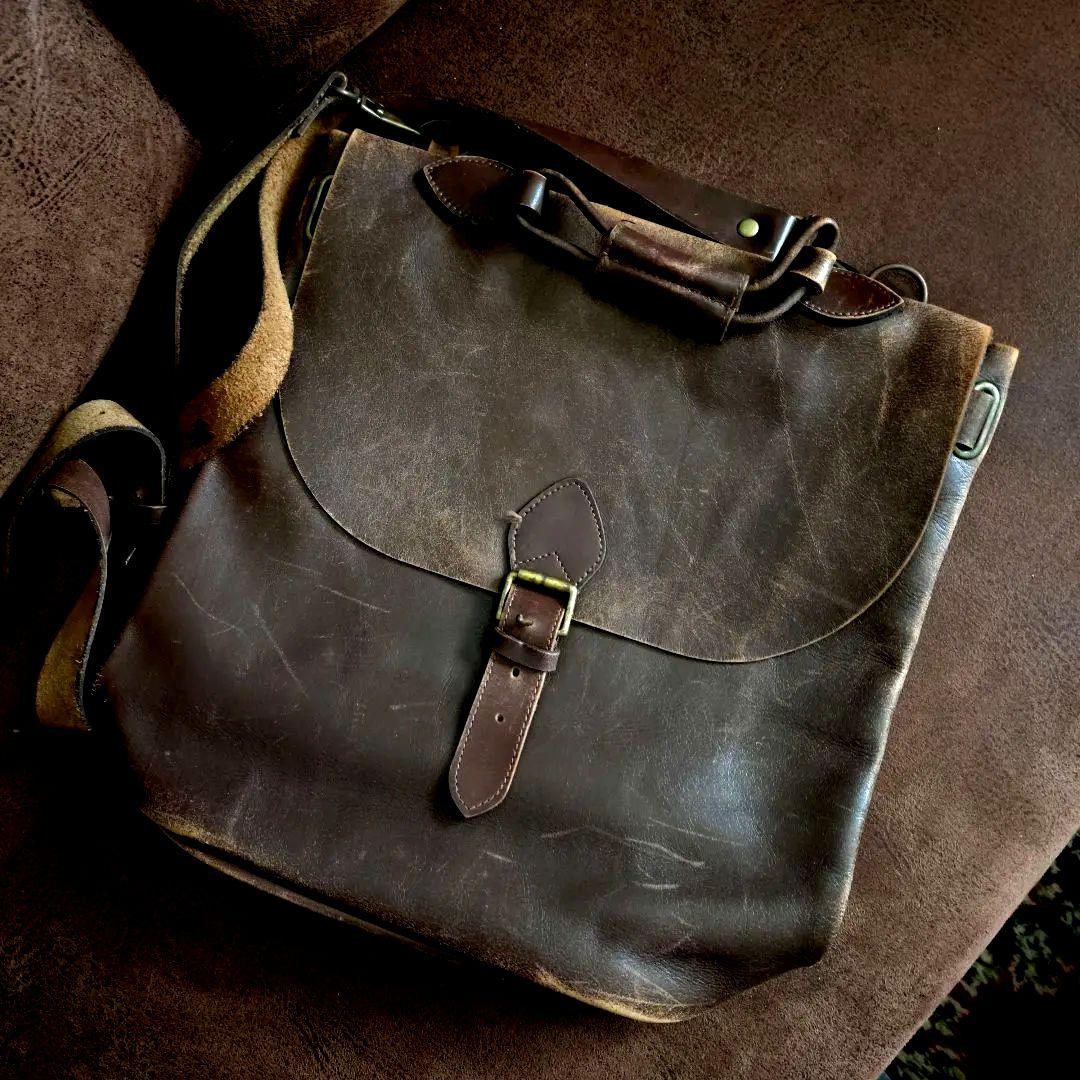 ビンテージレザーバック、ダブルアールエルジュディーオーガー好きな方に