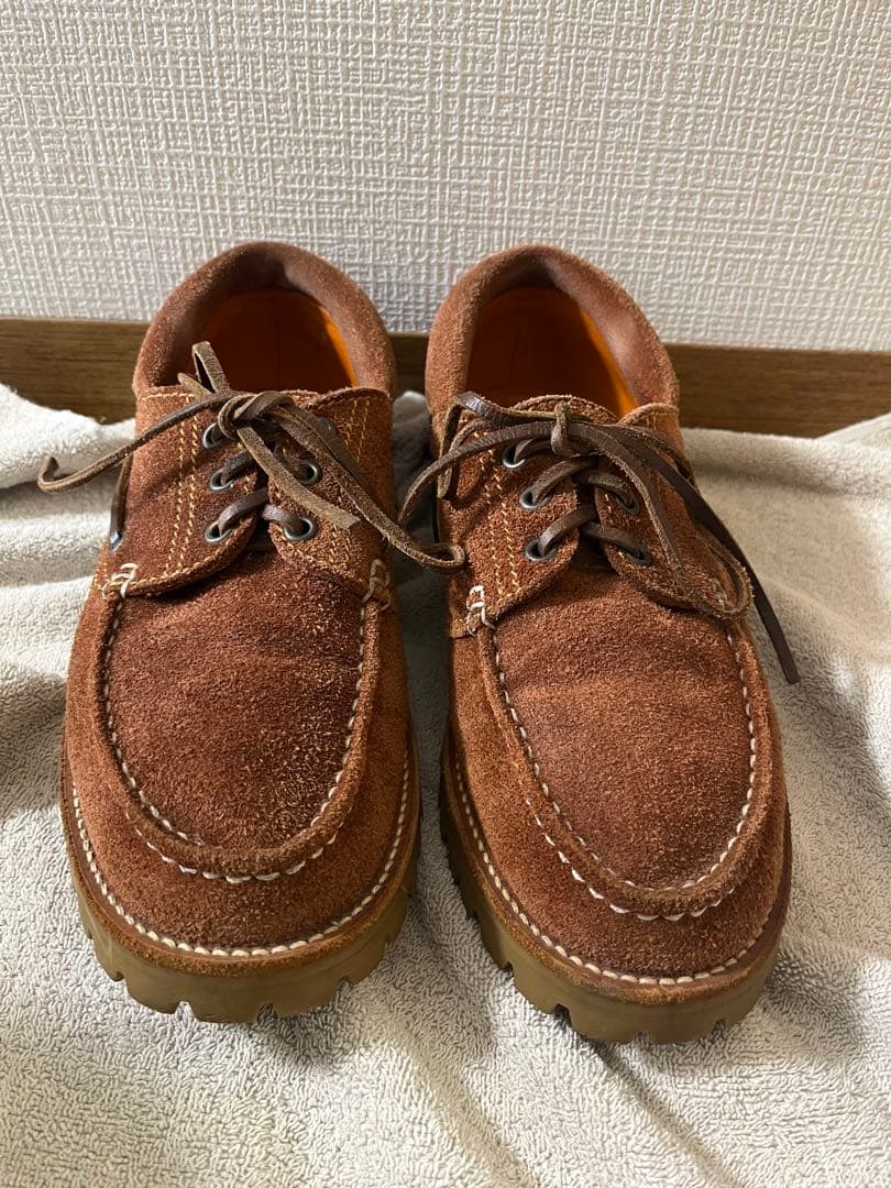 美品！JUNYA WATANABE コムデギャルソン モカ　デッキシューズ