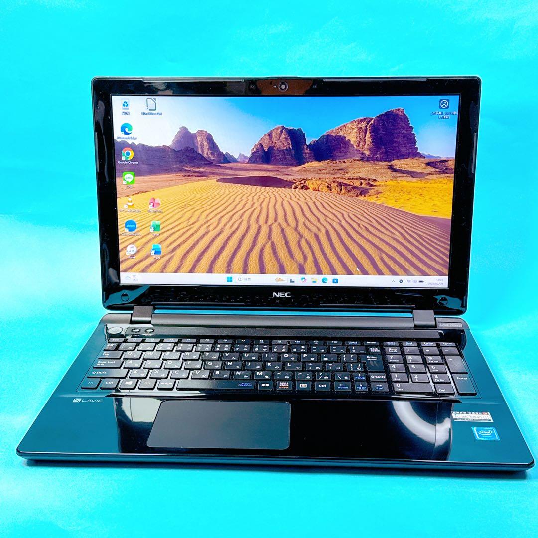 新品SSD⭐️メモリ16GB windows11 ノートパソコン 薄型 カメ 美品