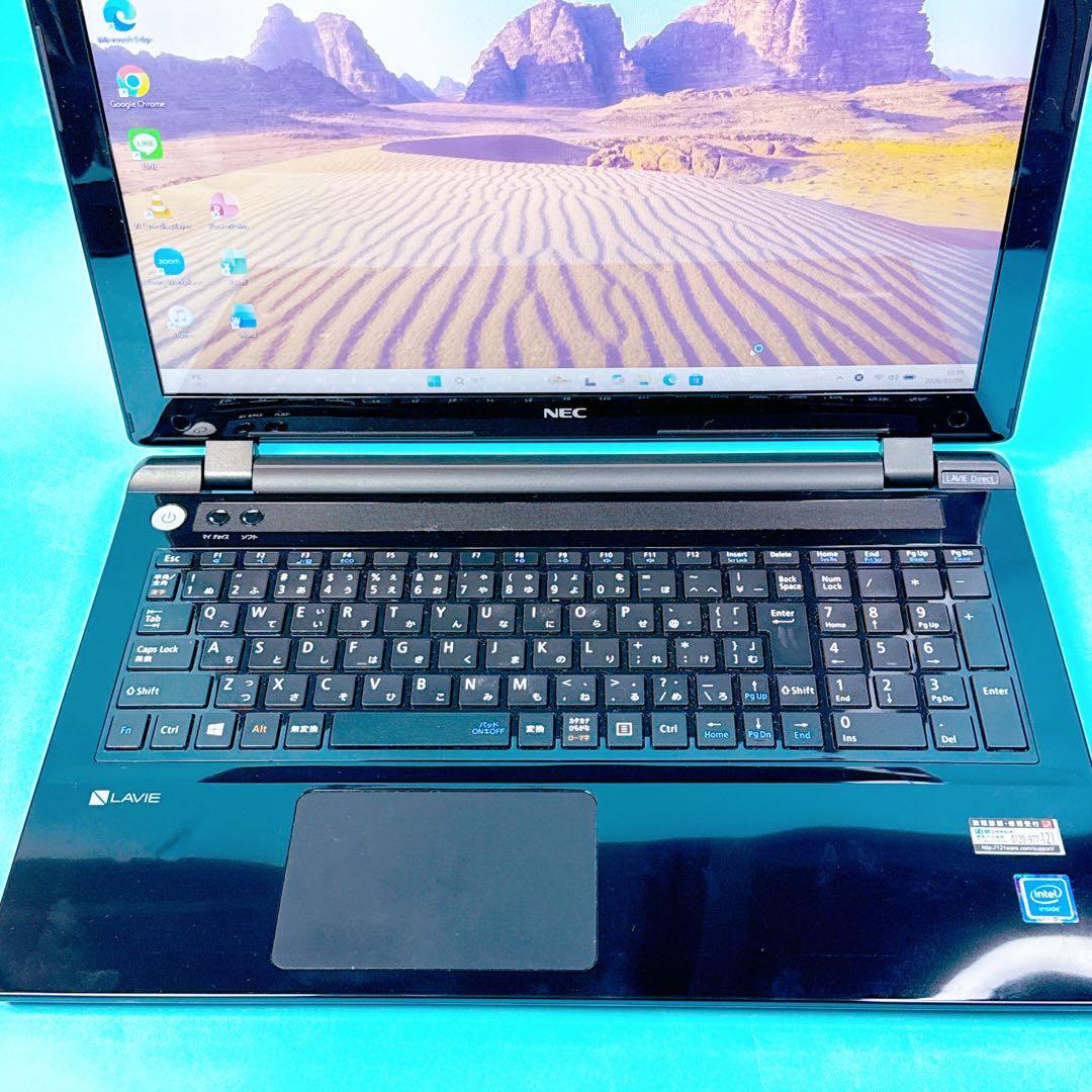 新品SSD⭐️メモリ16GB windows11 ノートパソコン 薄型 カメ 美品