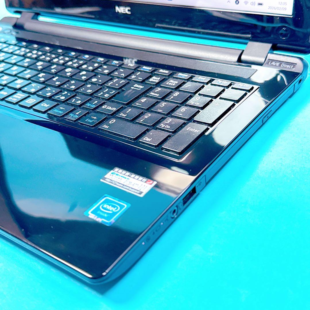 新品SSD⭐️メモリ16GB windows11 ノートパソコン 薄型 カメ 美品