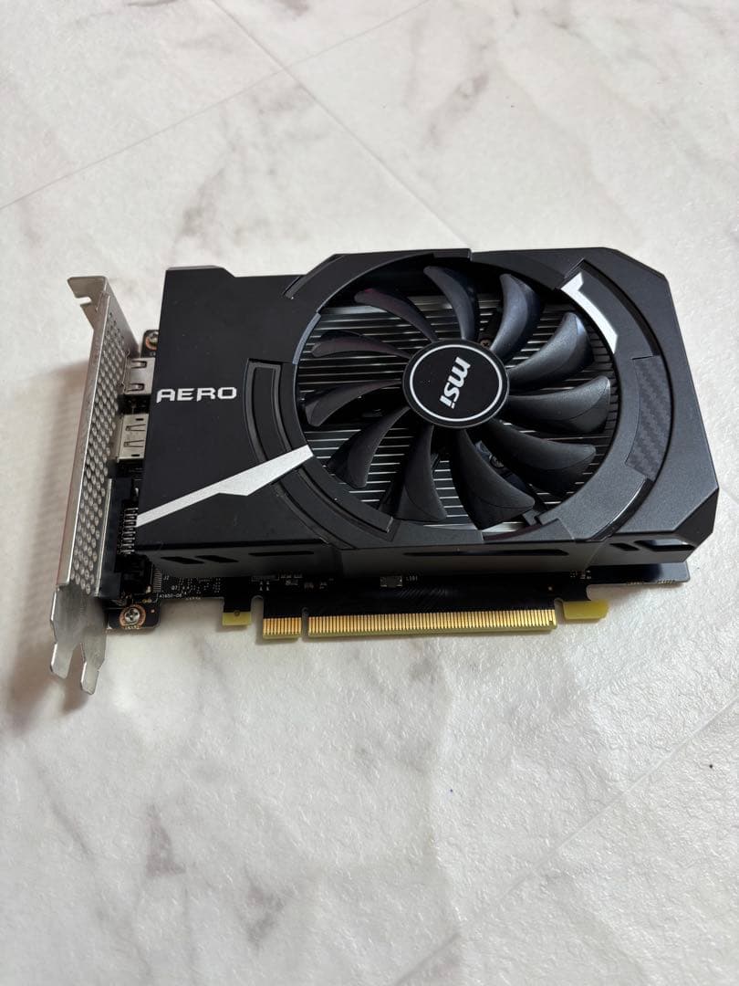 グラフィックボード・グラボ・ビデオカード MSI GeForce GTX 1630 AERO ITX 4G OC