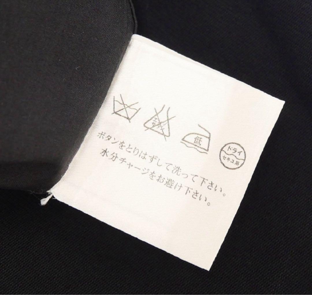 シャネルCHANELワイドパンツズボン黒ブラックココマーク２ボタンM38極美品