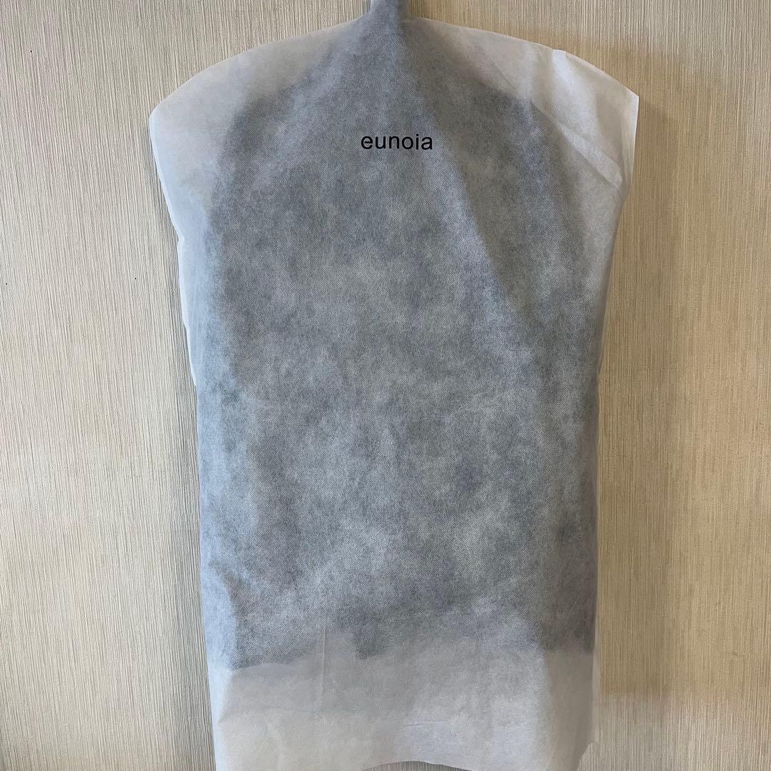 新品タグ付き eunoia ユノイア 2WAY パディングジャケット ブラック