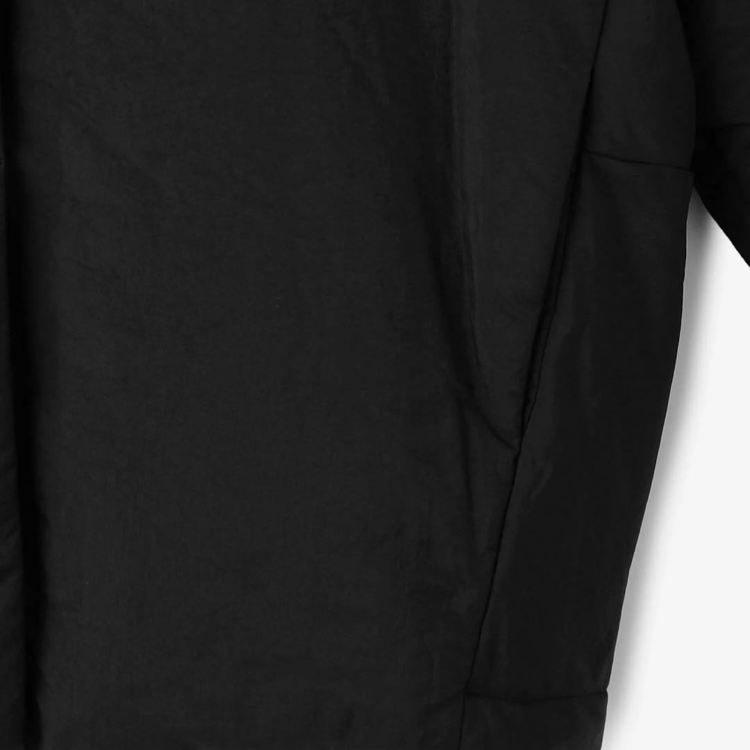 新品タグ付き eunoia ユノイア 2WAY パディングジャケット ブラック