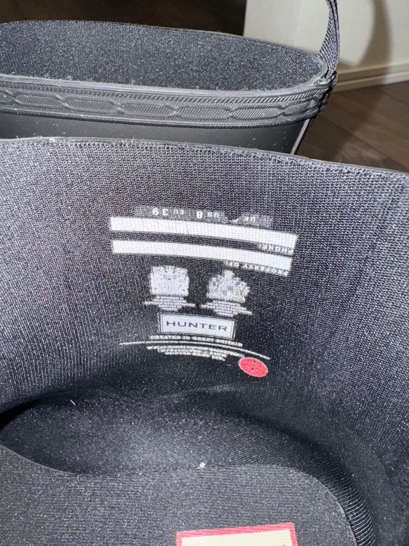 HUNTER レインブーツ　ショート 25センチ