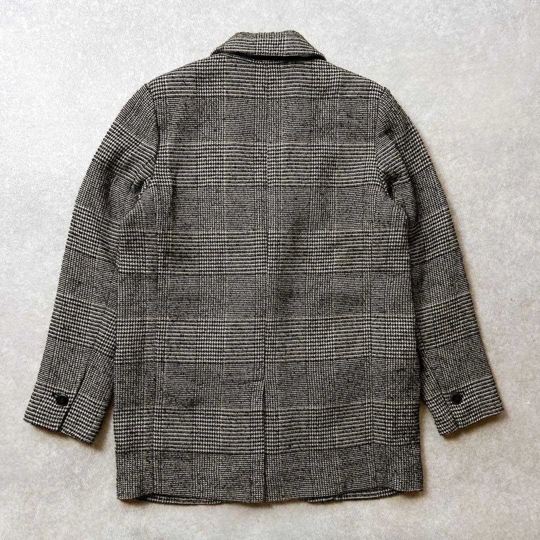 美品✨　POMANDERE グレンチェック　ジャケット　イタリア製