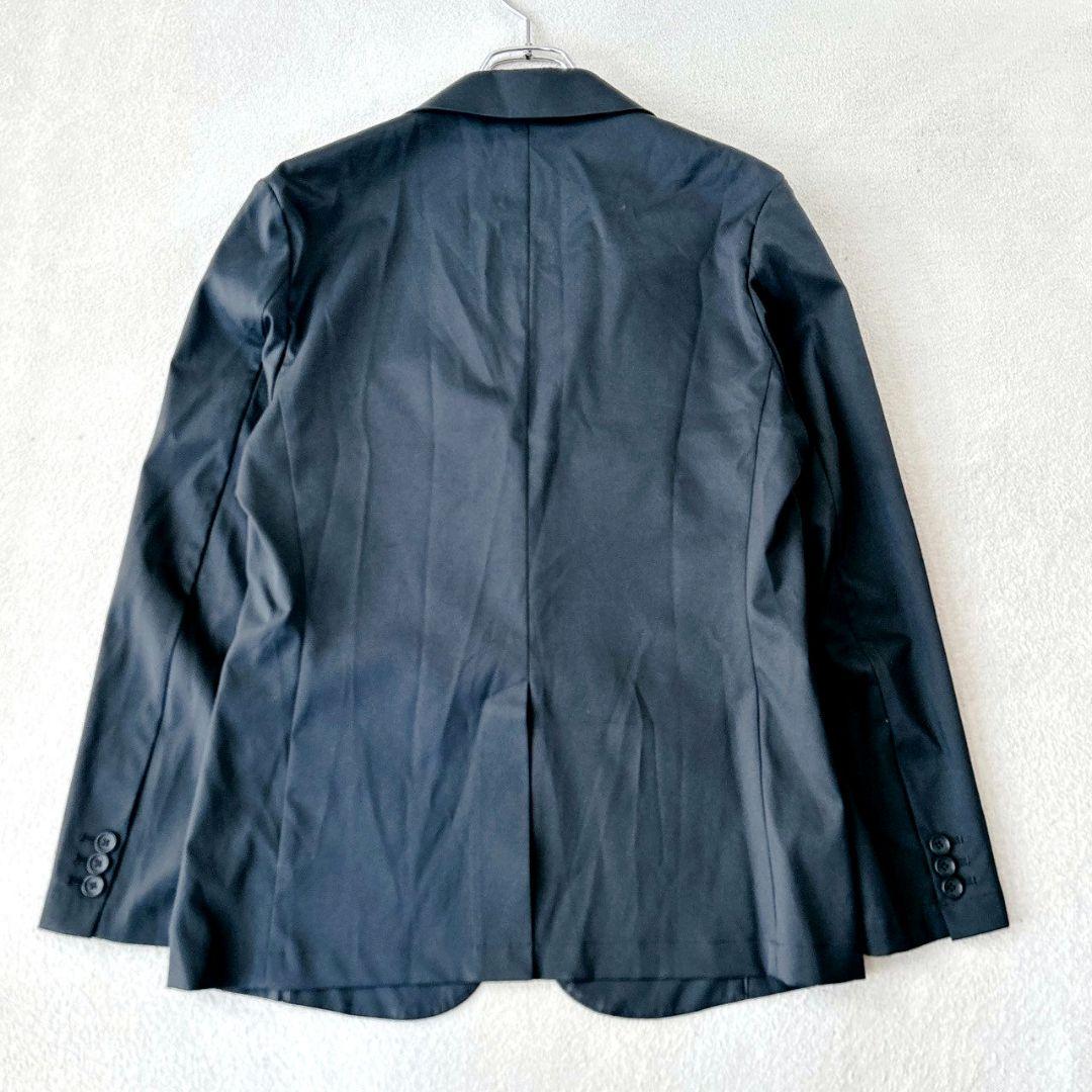 【極美品】ワークウェアスーツ トラベルジャケット セットアップ 洗濯可能 黒 S