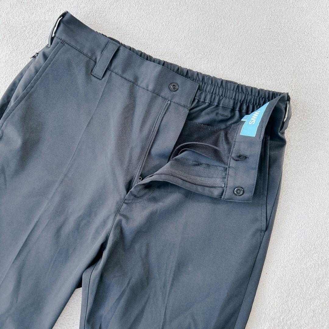 【極美品】ワークウェアスーツ トラベルジャケット セットアップ 洗濯可能 黒 S