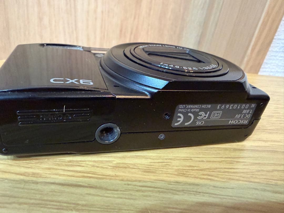 【完動品】RICOH CX6 コンパクトデジタルカメラ