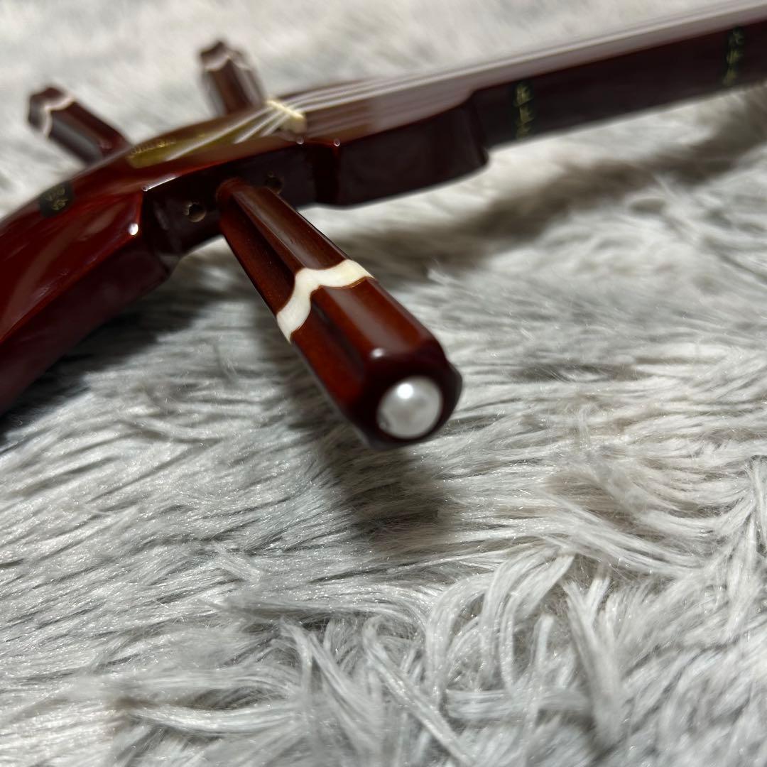 沖縄三線 スンチーレッド美品 初心者DVD付セット