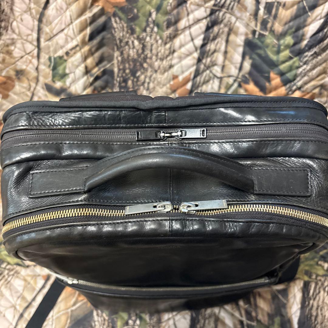 （早い者勝ち）PORTER ブラック レザー バックパック