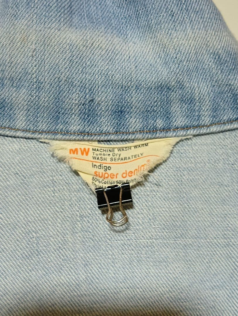 JCpenny 70's デニムジャケット　赤耳　124mj ストア系