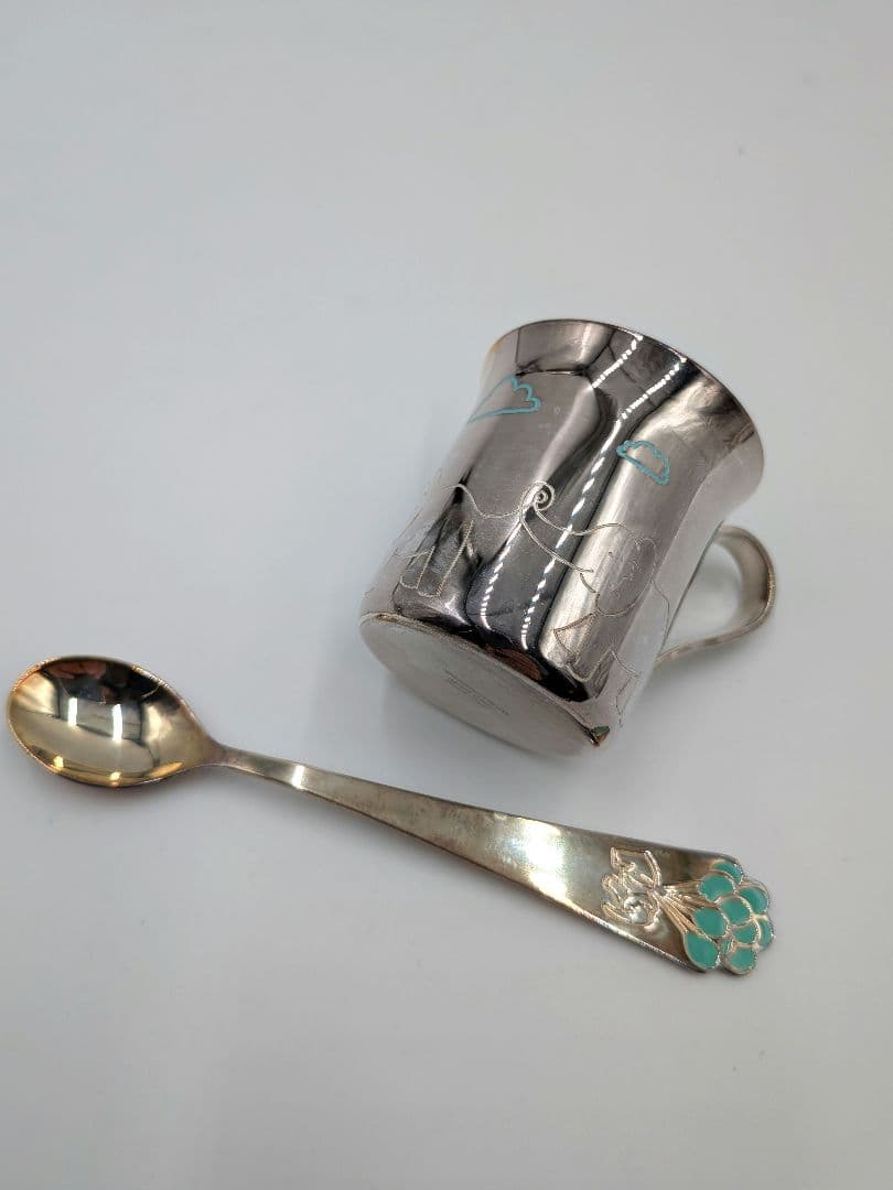 【箱あり】Tiffany & Co. シルバー ベビー用スプーン カップ