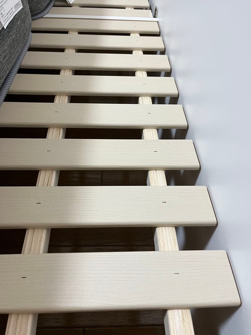 2024年購入 クイーンサイズ ベットフレーム+マットレス(ニトリ)