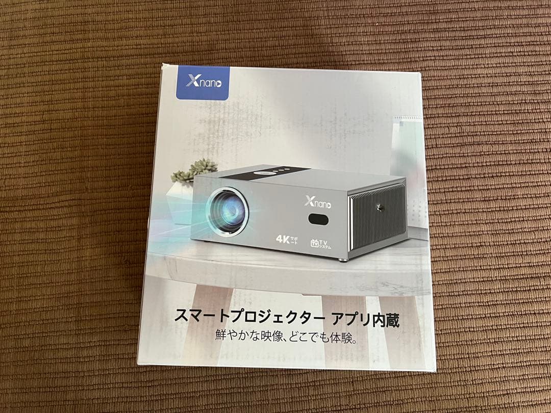 XNANO X6ATV スマートプロジェクター　小型　家庭用
