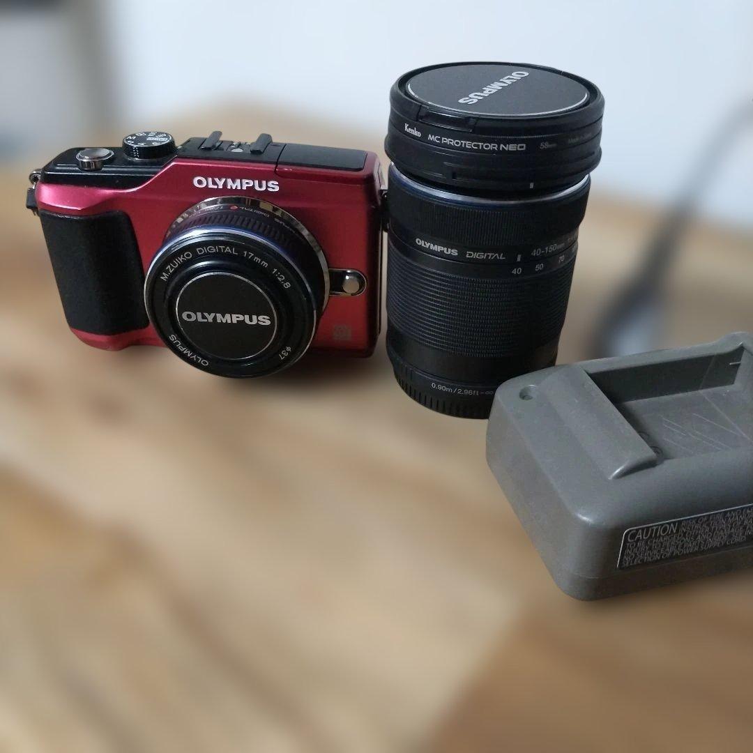 オリンパス☆ペン☆一眼☆E-PL2☆OLYMPUS☆望遠レンズキット
