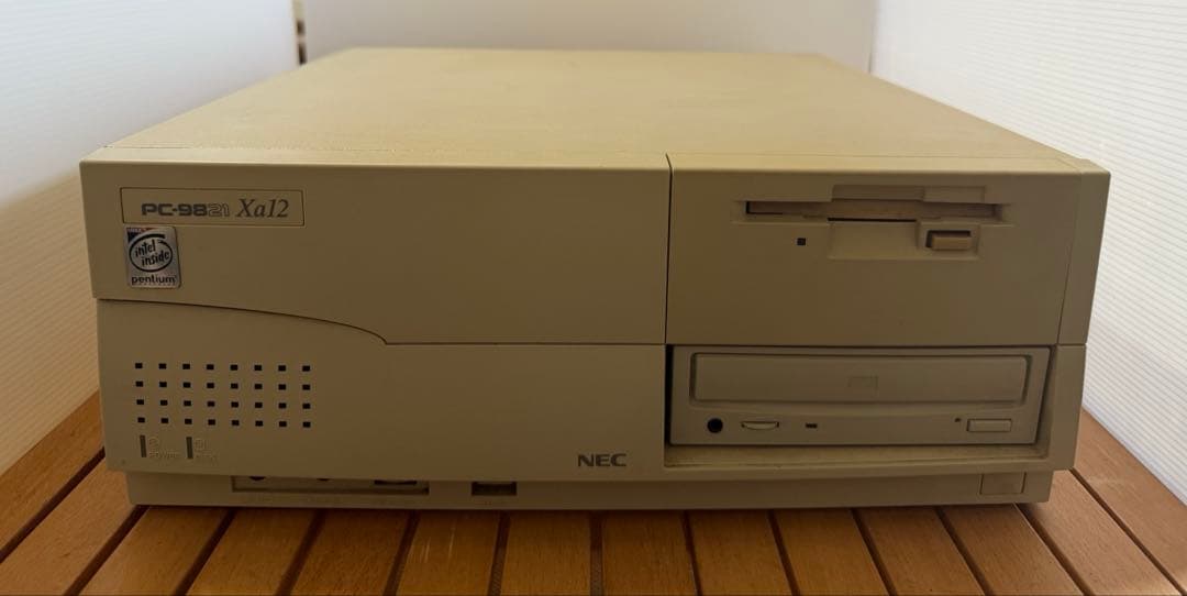 【メンテナンス済】PC-9821Xa12 Pentium200MHz/4GBCF