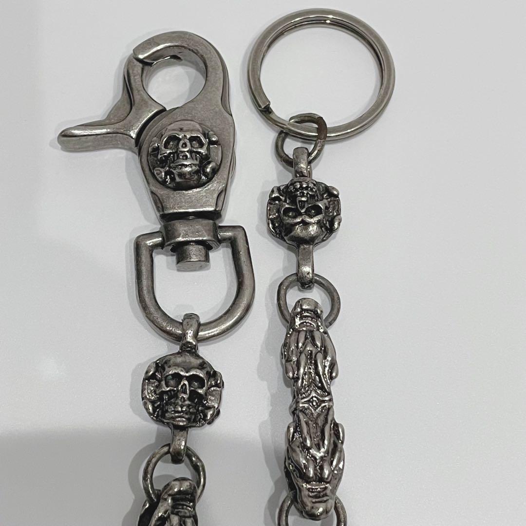 【激レア】CREAM SODA ウォレットチェーン　ドクロ