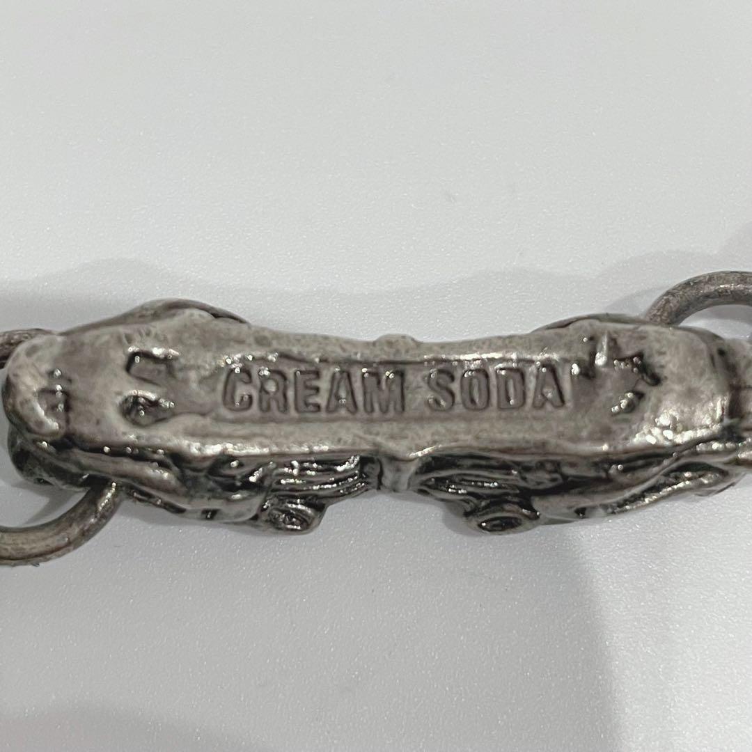 【激レア】CREAM SODA ウォレットチェーン　ドクロ