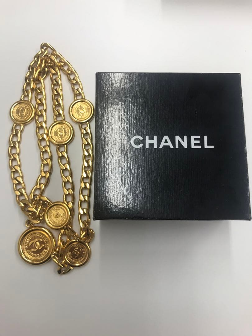 【今月最終】CHANEL(シャネル) チェーンベルト ゴールド