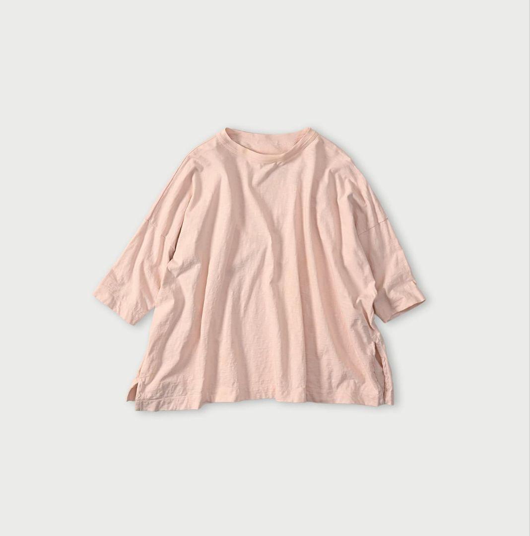 45R★天竺のビックスリットTシャツ新品未使用