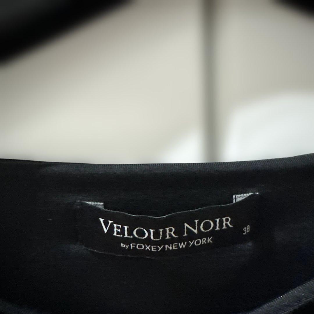FOXY VELVET NOIR ブラックワンピース38