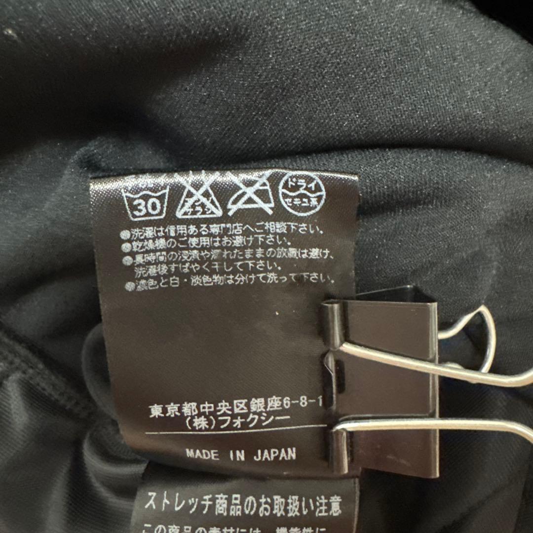 FOXY VELVET NOIR ブラックワンピース38