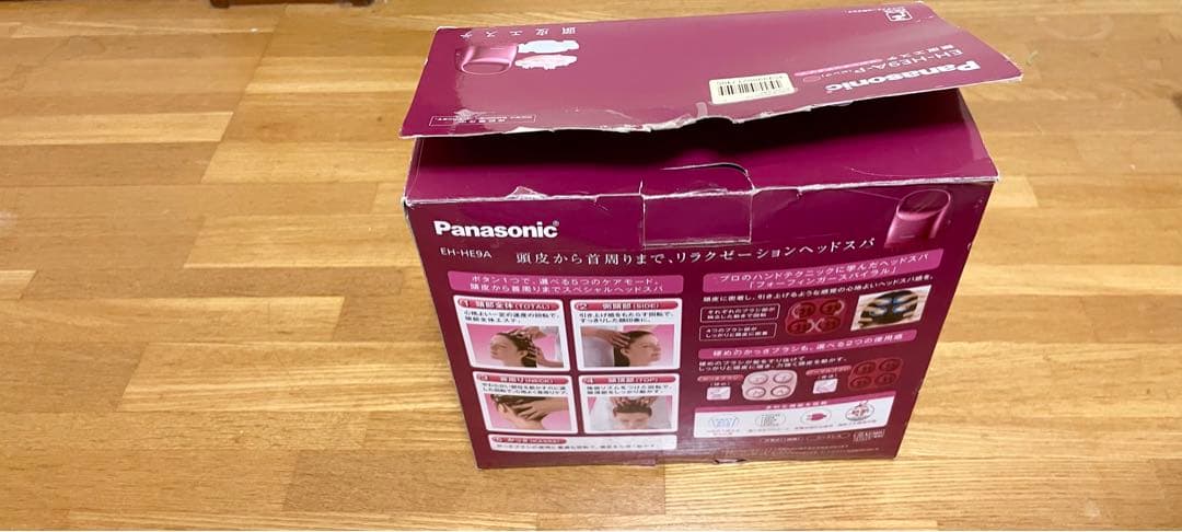 1度だけ使用★Panasonic EH-HE9A 頭皮エステ サロンタッチタイプ
