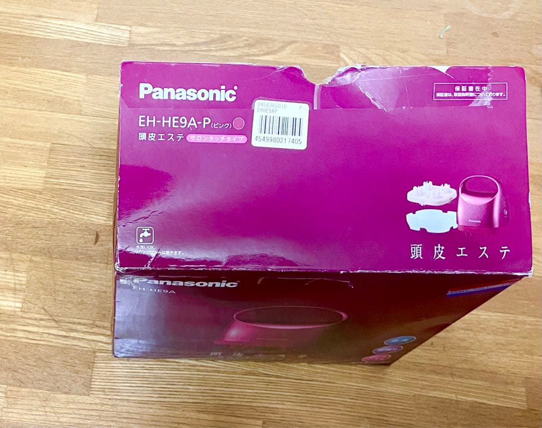 1度だけ使用★Panasonic EH-HE9A 頭皮エステ サロンタッチタイプ