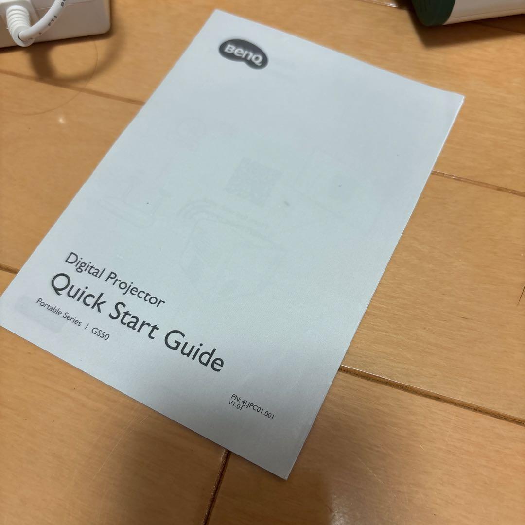BenQ GS50 ポータブルプロジェクター 本体 ジャンク