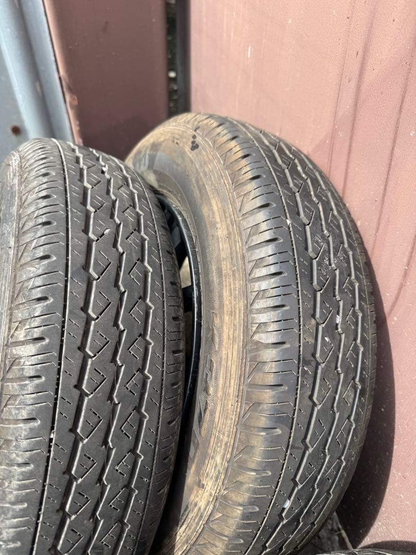 送料込み　軽バン　軽トラック用ホイール　145/80R12 4本セット