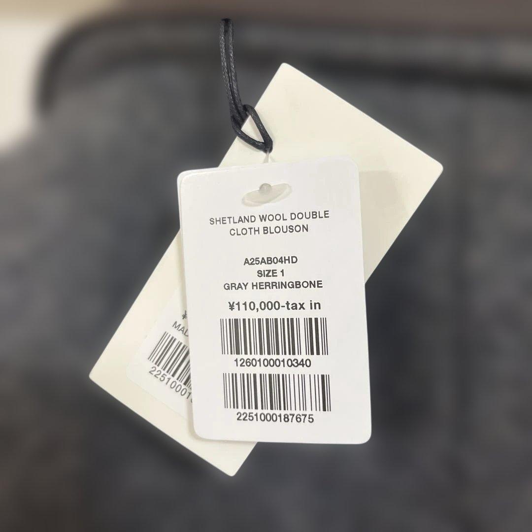 【新品】【オーラリー】ウールダブルクロス コート　1