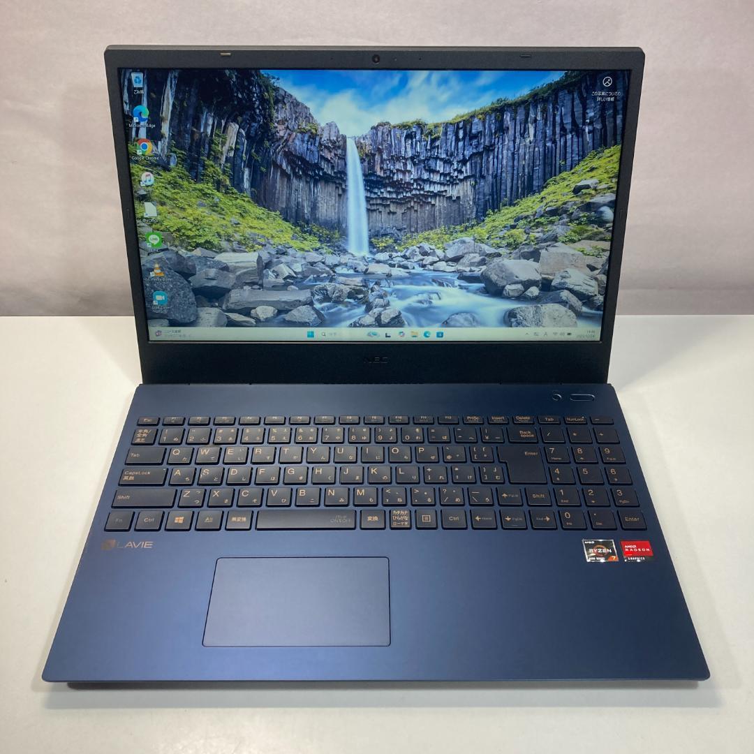 NEC エヌイーシー ノートパソコン Ryzen7 SSD Windows11